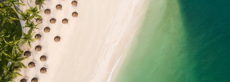 La plus belle plage de l'île Maurice
