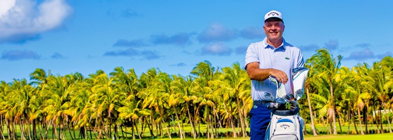 Thomas Levet à l’Anahita Golf Academy