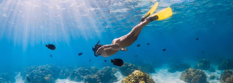 Snorkeling à l'île Maurice