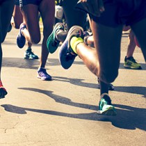 Marathon de Maurice départ à la plage de Saint-Félix